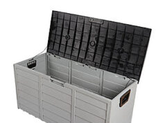 $40.29 – 75Gallon Rattan Garden Cushion Organizer at YallStore on ebay