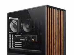 $64.99 – Zalman P10 NAMU mATX Computer Case with 3 x 120mm Fans (Black Walnut)