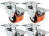 $10.00 – ASHGOOB 4-pack 2″ Dual Caster Wheels (up to 450lbs)