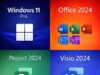 $21.50 – Microsoft Bundle Lifetime Licenses: Windows 11 Pro, Office Pro 2024, Project Pro 2024, Visio Pro 2024 for One PC