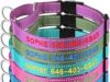 $6.99 – Personalized Dog Collar with Reflective Stitching