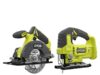 $71.02 – Premium RYOBI ONE+ 18V Cordless Tool Combo Kit: Circular Saw & Jig Saw – Tools Only RYOBI ONE+ 18V Cordless 2-Tool Combo Kit with Circular Saw and Jig Saw