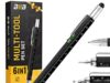 $4.99 – BIIB 6-in-1 Multitool Pen – Versatile Tool Set at BIIB 6-in-1 Multitool Pen with ballpoint pen, stylus pen, screwdriver, bubble level, and ruler