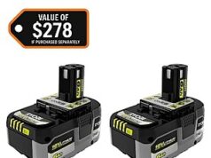 High-Performance Ryobi 6Ah Batteries: Home Depot Special Buy 1 Day Sale Ryobi 6Ah High Performance 18v Batteries