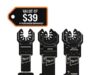 $13.77 – Milwaukee OPEN-LOK Variety Oscillating Blade Set – High-Quality 5-Piece Set with Japanese Hardwood Blade Milwaukee OPEN-LOK Variety Oscillating Blade Set for fast, clean cuts