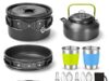 $19.99 – 15-Piece Odoland Camping Cookware Mess Kit – with Prime or on $35+ orders Odoland Camping Cookware Mess Kit with pot, fry pan, kettle, cups, plates