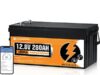$236.00 – Eco-Worthy LiFePO4 RV Battery: 280Ah, Bluetooth, Low Temp Cutoff – Just $236.13 with Coupon Eco-Worthy 12V 280Ah LiFePO4 RV Battery with Bluetooth