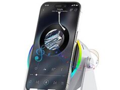 $10.00 – 5-in-1 Wireless Bluetooth Speaker with Phone Stand: Versatile Audio Solution for Only $10 5-in-1 Wireless Bluetooth Speaker with phone stand