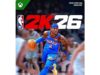 $21.00 – NBA 2K26: Immersive Basketball Experience at a Bargain NBA 2K26 game cover with focus on basketball players