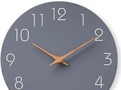 $4.99 – Mosewa Silent Non-Ticking Battery Wall Clock – Only at Amazon Mosewa Silent Non-Ticking Battery Operated Wall Clock
