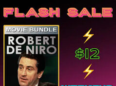 $12.00 – Discover 12 Paramount Digital Movies Starring Robert De Niro for Only $12 Collection of 12 Paramount digital movies starring Robert De Niro