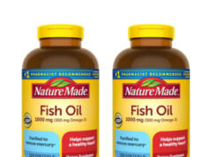 $18.52 – 320-Count Nature Made 1000mg Fish Oil Softgels – 53% Off
