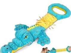 $6.99 – 18.5″ Eneston Plush Stretch Alligator Dog Toy (Blue) – + Free Shipping w/ Prime or on $35+ 18.5 inch Enston Plush Stretch Alligator Dog Toy in blue
