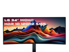 $189.99 – Open Box – LG UltraWide WQHD 120Hz Curved Monitor (34U62TB-B)