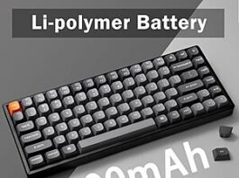 Keychron K2 Max Red wireless mechanical keyboard