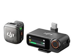 $150.00 – DJI Mic 3 1-Person Compact Wireless Lavalier Microphone Set: Micro Center $150; Amazon $169 DJI Mic 3 wireless lavalier microphone set