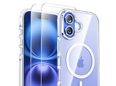 $4.80 – SmartDevil MagSafe Case w/ 2-Pk Screen Protectors for iPhone 16/17 Series (Various) + Free Shipping w/ Prime or on $35+ SmartDevil MagSafe Case with 2-Pk Screen Protectors for iPhone 16/17 Series