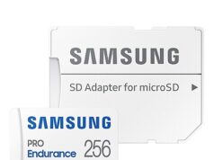 $39.99 – Samsung PRO Endurance 256GB microSDXC Memory Card with Adapter, Class 10, UHS-I, V30 (MB-MJ256KA/AM) Samsung PRO Endurance 256GB microSDXC Memory Card with Adapter