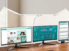$34.98 – Pzloz Double Head LED Desk Lamp w/ Remote Control (White) + Free Shipping w/ Prime or on $35+ Pzloz Double Head LED Desk Lamp in white