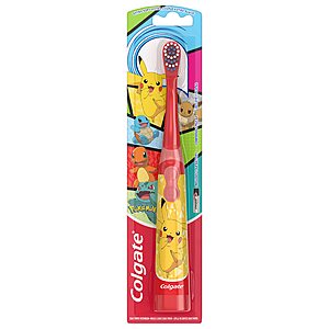 Discounted Colgate Kids' Pokemon Toothbrush at Amazon Colgate Kids' Pokemon Battery Powered Toothbrush