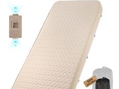$39.49 – TOBTOS 4″ Thick Self Inflating Sleeping Pad with Electric Pump + Free Shipping TOBTOS 4" Thick Self Inflating Sleeping Pad with Electric Pump + Free Shipping