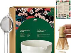 $6.29 – 5-Piece Matcha Whisk Set (White or Pink) + Free Shipping w/ Prime or on $35+ 5-Piece Matcha Whisk Set (White or Pink) + Free Shipping w/ Prime or on +