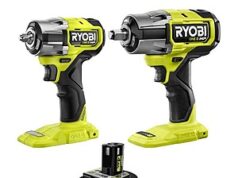 $159.00 – $159: RYOBI ONE+ HP 18V Brushless Cordless 2-Tool Combo Kit w/ 1/2″ Impact Wrench, Compact 3/8″ Impact Wrench, & 4Ah Battery at HomeDepot : RYOBI ONE+ HP 18V Brushless Cordless 2-Tool Combo Kit w/ 1/2" Impact Wrench, Compact 3/8" Impact W