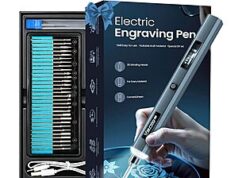 $24.99 – Vanlgs 5-Speed Rechargeable Cordless Engraving Pen Kit w/ 31-Bits + Free Shipping Vanlgs 5-Speed Rechargeable Cordless Engraving Pen Kit w/ 31-Bits + Free Shipping