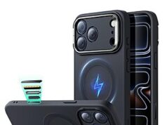 $12.50 – ESR Built-in Camera Stash Stand Compatible with MagSafe Case for iPhone 17 Pro Max (Black) + FS w/ Prime or orders $35+ ESR Built-in Camera Stash Stand Compatible with MagSafe Case for iPhone 17 Pro Max (Black) + FS w/