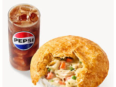 $4.20 – KFC Introduces Chicken Pot Pie Combo – Limited Time Offer KFC Chicken Pot Pie Combo with a drink and biscuit