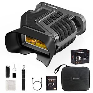 WOSPORTS 4K Night Vision Goggles with 3 inch screen