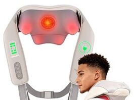 Heycool Cordless Neck and Shoulder Massager (HY-6G2-2) in black