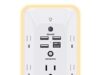$8.98 – HANYCONY 10-in-1 Outlet Extender w/ Night Light & 4 USB Ports + Free Shipping w/ Prime or on $35+ HANYCONY 10-in-1 Outlet Extender with Night Light and 4 USB Ports