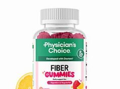 $6.78 – TITLE: 60-Count Physician’s Choice Fiber Gummies (Raspberry Lemon) w/ S&S + Free Shipping w/ Prime or on $35+ Physician's Choice Fiber Gummies Raspberry Lemon on Amazon