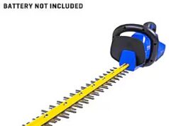 $79.00 – Kobalt Gen4 40-volt 24-in Brushless Battery Hedge Trimmer $79 Kobalt Gen4 Hedge Trimmer in use