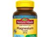 $4.35 – 60-Count Nature Made Magnesium Citrate 250mg Softgels w/ S&S + Free Shipping w/ Prime or on $35+ 60-Count Nature Made Magnesium Citrate Softgels on sale at Amazon