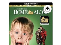 $17.58 – Home Alone 4K UHD + Blu Ray + Digital on Amazon.com Home Alone 4K UHD + Blu Ray + Digital movie cover