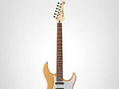 $649.00 – Yamaha Pacifica PAC612VIIX Electric Guitar; Yellow Natural Stain Yamaha Pacifica PAC612VIIX electric guitar in yellow natural stain