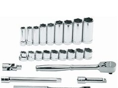 $150.58 – Williams WSB-23HF 23-Piece 3/8-Inch Drive Socket and Drive Tool Set Williams WSB-23HF 23-piece socket and drive tool set