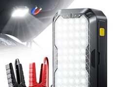 $18.99 – 5000A AUXITO 12V Portable Car Jump Starter w/ 12000mAh Built-in Power Bank + Free Shipping Auxito Portable Car Jump Starter