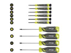 $14.97 – 12-Piece RYOBI Screwdriver Set w/ Cushion Grip Handles + Free Shipping 12-Piece RYOBI Screwdriver Set with cushion grip handles