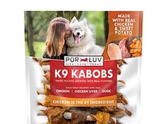 $6.29 – 12-Oz Pur Luv K9 Kabobs Dog Treats (Chicken, Duck & Sweet Potato) w/ S&S + Free Shipping w/ Prime or on $35+ 12-Oz Pur Luv K9 Kabobs Dog Treats in a bag