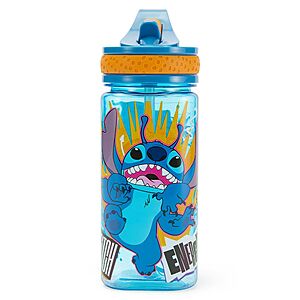 Disney Store Deal: Character Water Bottles 16-Oz Disney Character Water Bottle with Straw