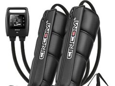 $139.99 – 4-Zone CINCOM Cordless Battery-Powered Leg Massager Recovery System (3 Sizes) + Free Shipping CINCOM Cordless Battery-Powered Leg Massager Recovery System in use
