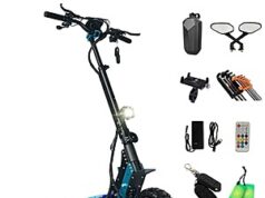 $769.00 – GLEERIDE H5 11″ Off-Road Electric Scooter Dual 3000W Motor 60V 30Ah LG Battery $769 + Free Shipping GLEERIDE H5 off-road electric scooter with aluminum alloy frame and dual 3000W motors