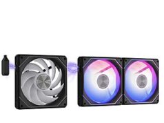 $14.93 – 3-Pack 120mm darkFlash G24 Magnetic ARGB PC Case Fans (Black) – + Free Shipping w/ Prime or on $35+ 3-Pack 120mm darkFlash G24 Magnetic ARGB PC Case Fans in Black