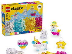 $21.99 – 340-Piece LEGO Classic Magical Transparent Box Building Set + Free S&H w/ Walmart+ or on $35+ LEGO Classic Magical Transparent Building Set (11040)