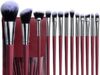 $4.99 – 15-Piece BS-MALL Makeup Brush Set w/ Case (Silver Red) + Free Shipping w/ Prime or on $35+ BS-MALL 15-Piece Makeup Brush Set in Silver Red