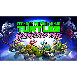 Teenage Mutant Ninja Turtles: Splintered Fate game deal on Microsoft Store Teenage Mutant Ninja Turtles: Splintered Fate Xbox Series X game cover