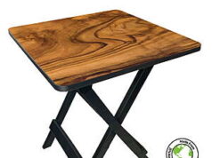 $14.97 – 19″ Ozark Trail Plastic Folding Outdoor Camp Side Table (Various) + Free Shipping ozark trail plastic folding product image